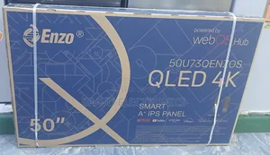 Enzo 50” Qled Smart Tv – Frameless Design | Ultra Hd