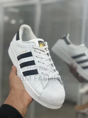 White Adidas Superstar Style Sneakers (For All Occasions) [On Sale]