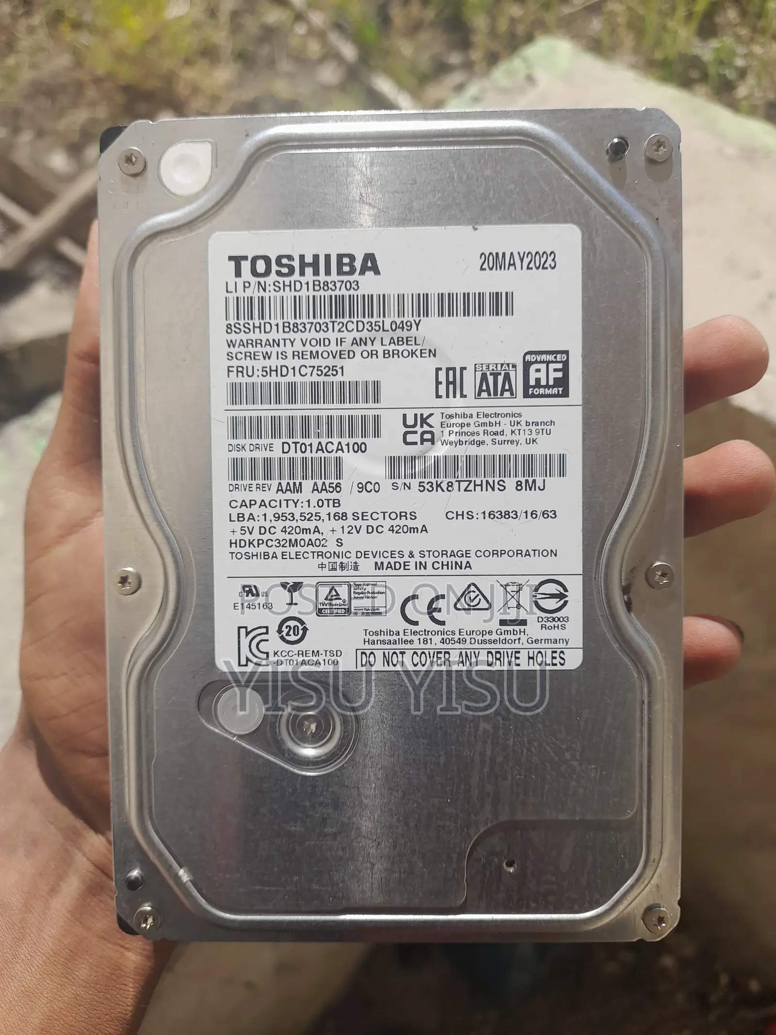 1tb Surveillance Hard Disk