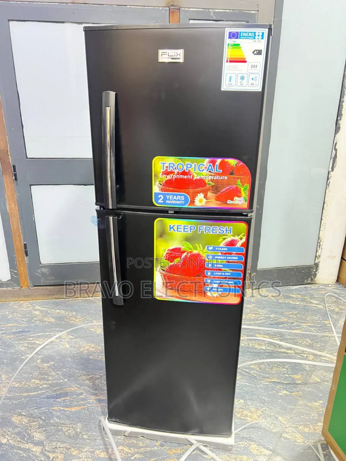 Flix 390l Refrigerator – Energy Efficient Powerful Cooling!