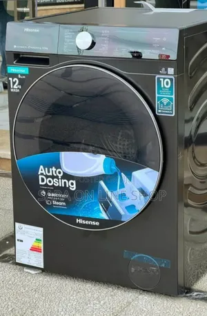 Photo - Hisence 12/8kg Frount Load New 5year Warranty