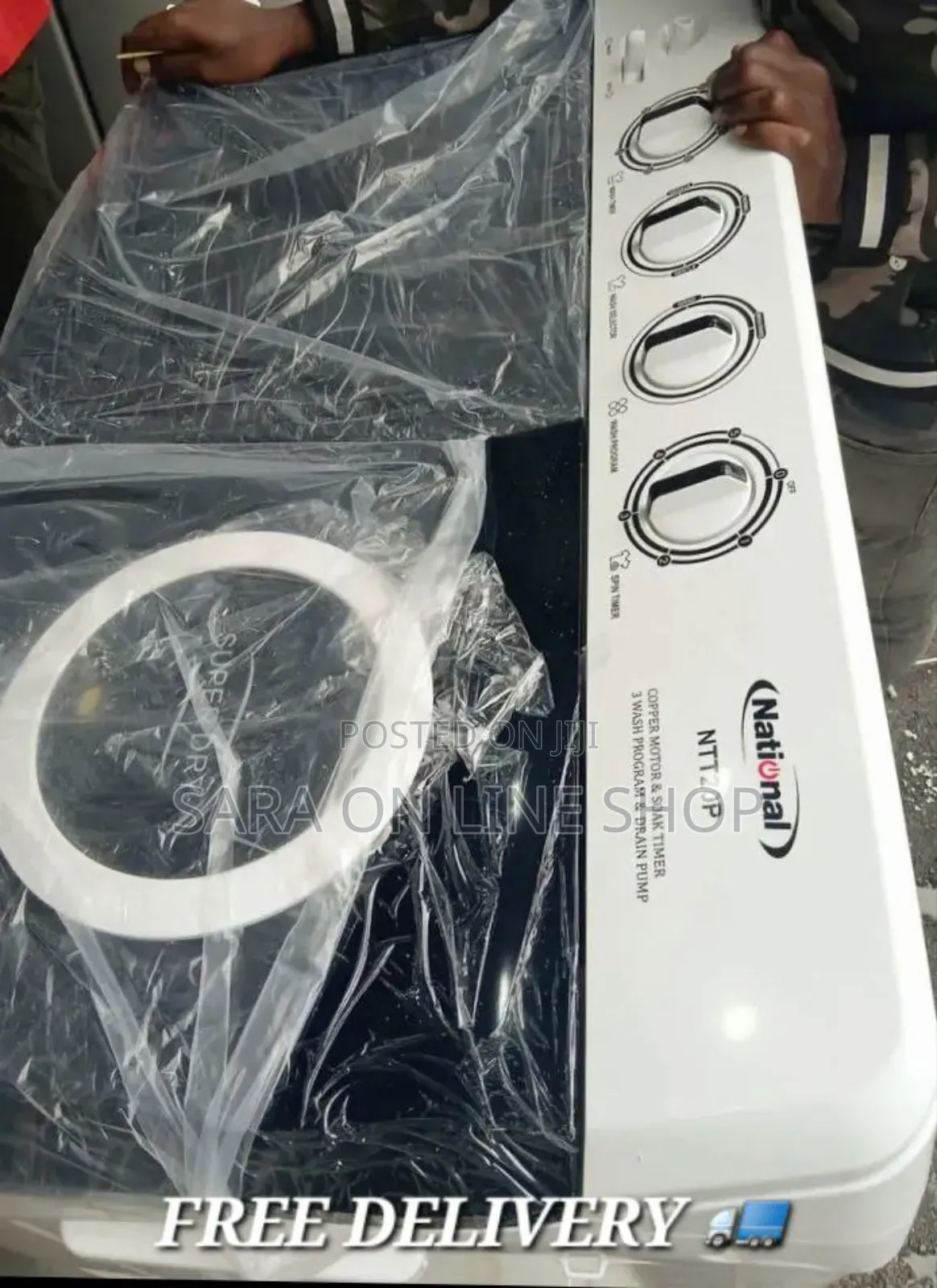 National 20kg Manuel Orignal Washing Machine Free Delivery