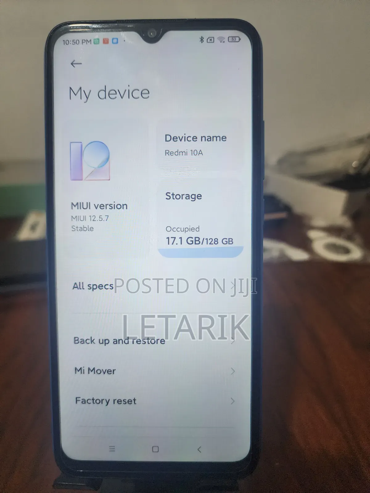 Xiaomi Redmi 10A 128 GB Blue