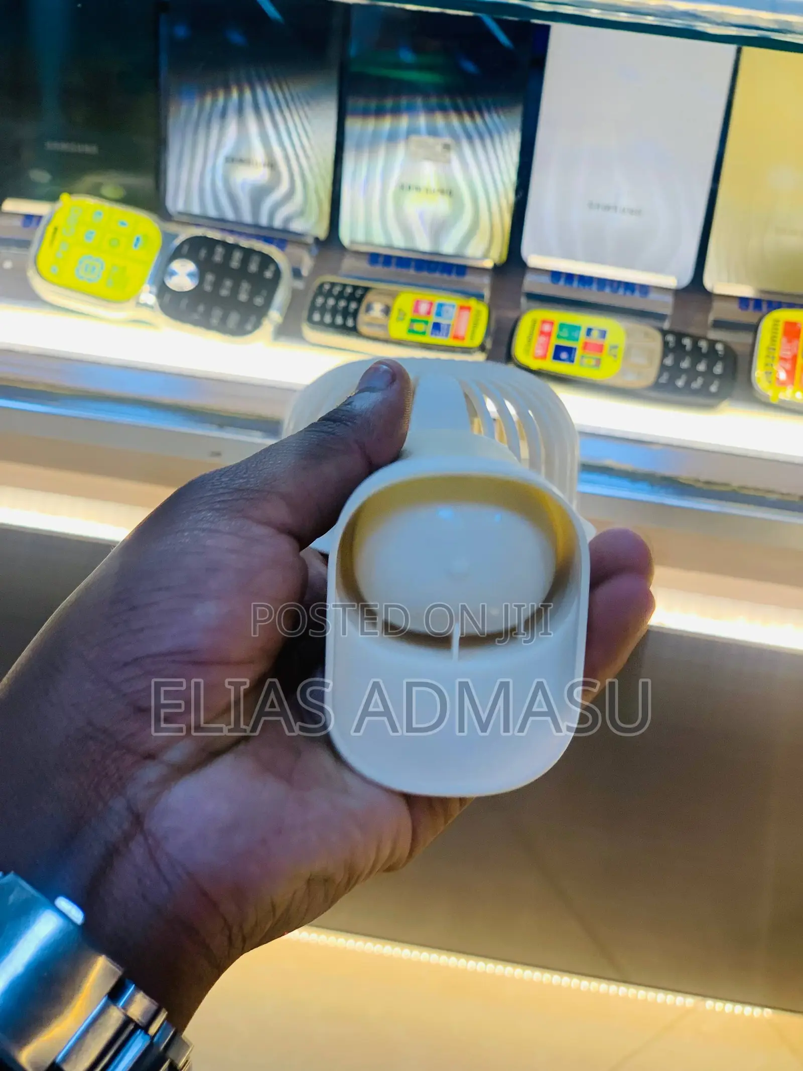 Portable Mini Cooling Fan Handheld Rechargeable