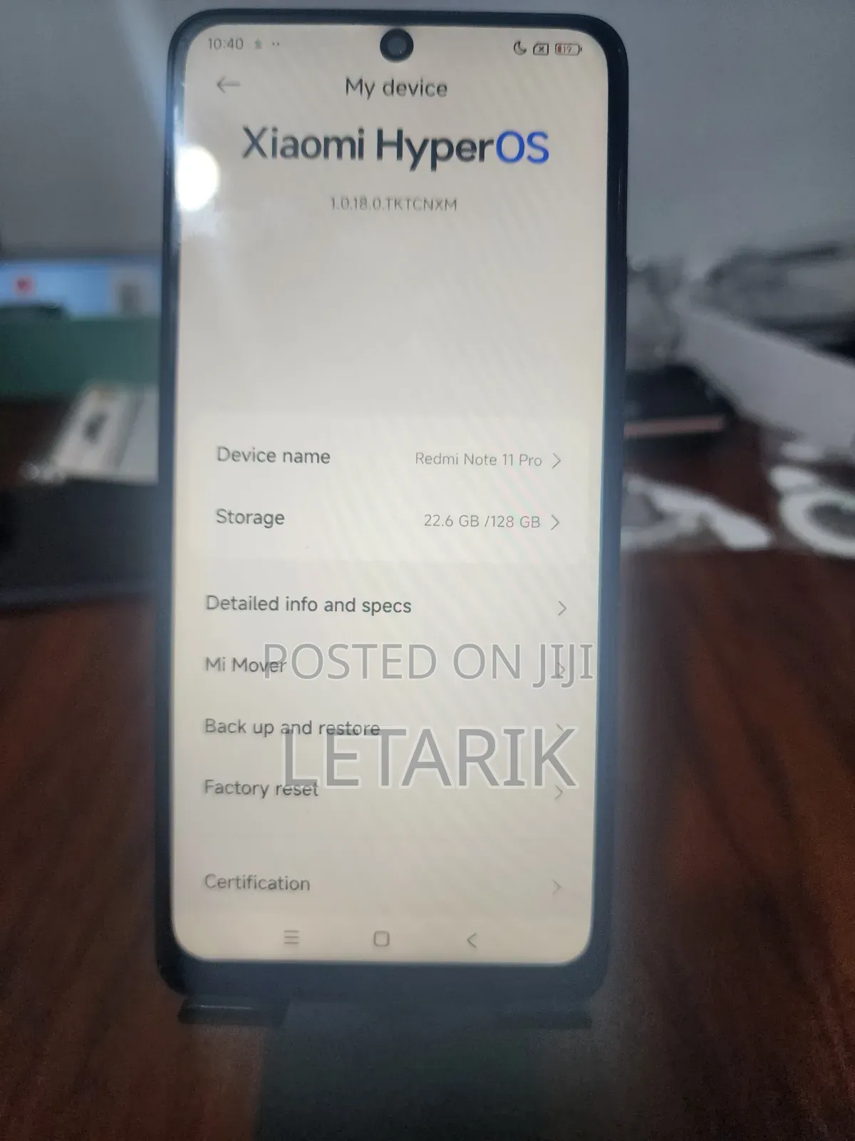 Xiaomi Redmi Note 11 Pro 5G 128 GB Green