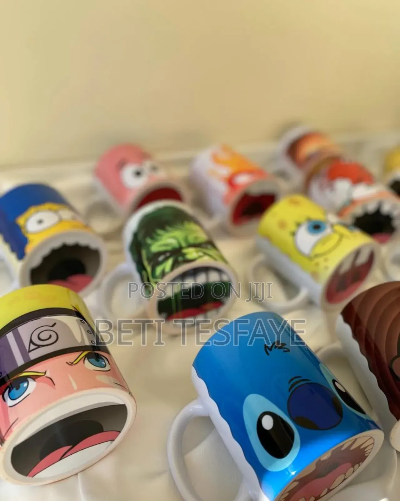 Cartoon Character Mugs