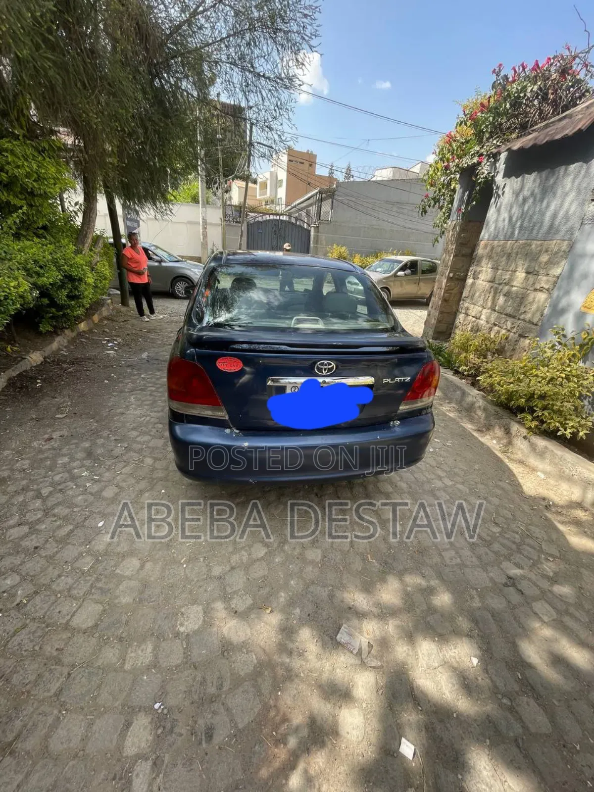 Toyota Platz 2005 Blue