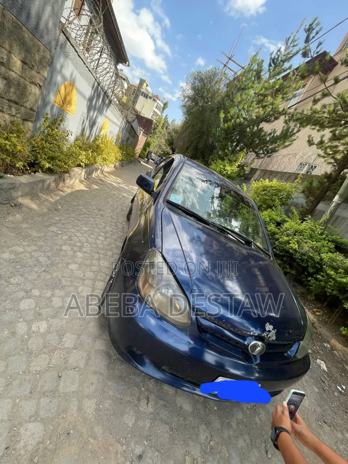 Toyota Platz 2005 Blue