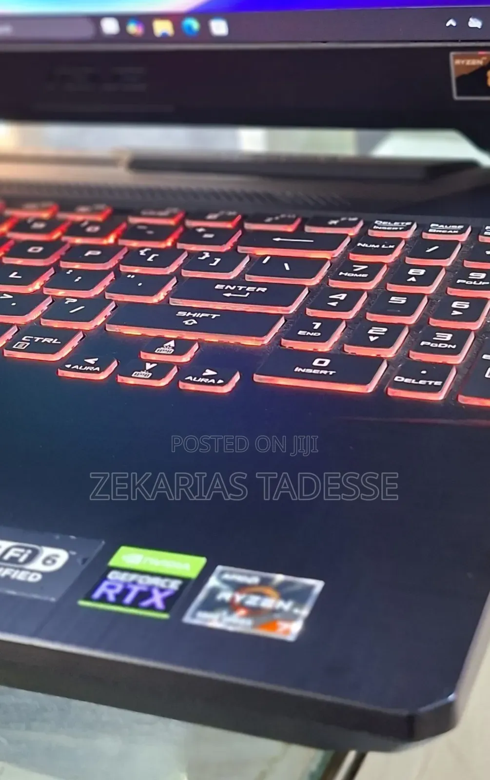 New Laptop Asus TUF Gaming A15 16GB AMD Ryzen 7 SSD 512GB