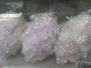 Photo - White Flocked Pinecone Christmas Ornaments