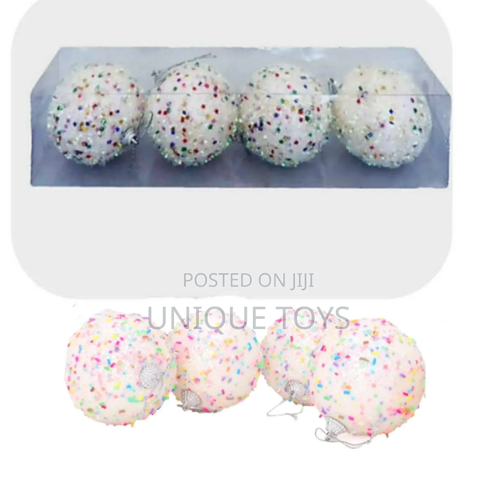 Confetti Sprinkles Bauble – 10cm
