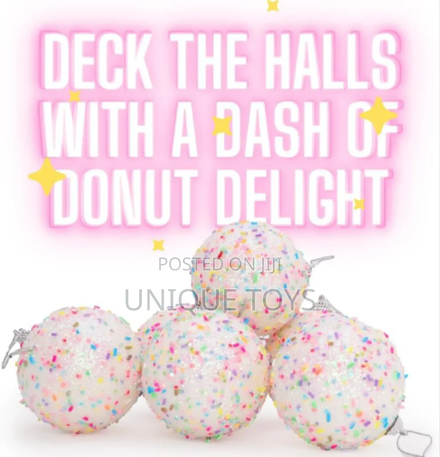 Confetti Sprinkles Bauble – 10cm