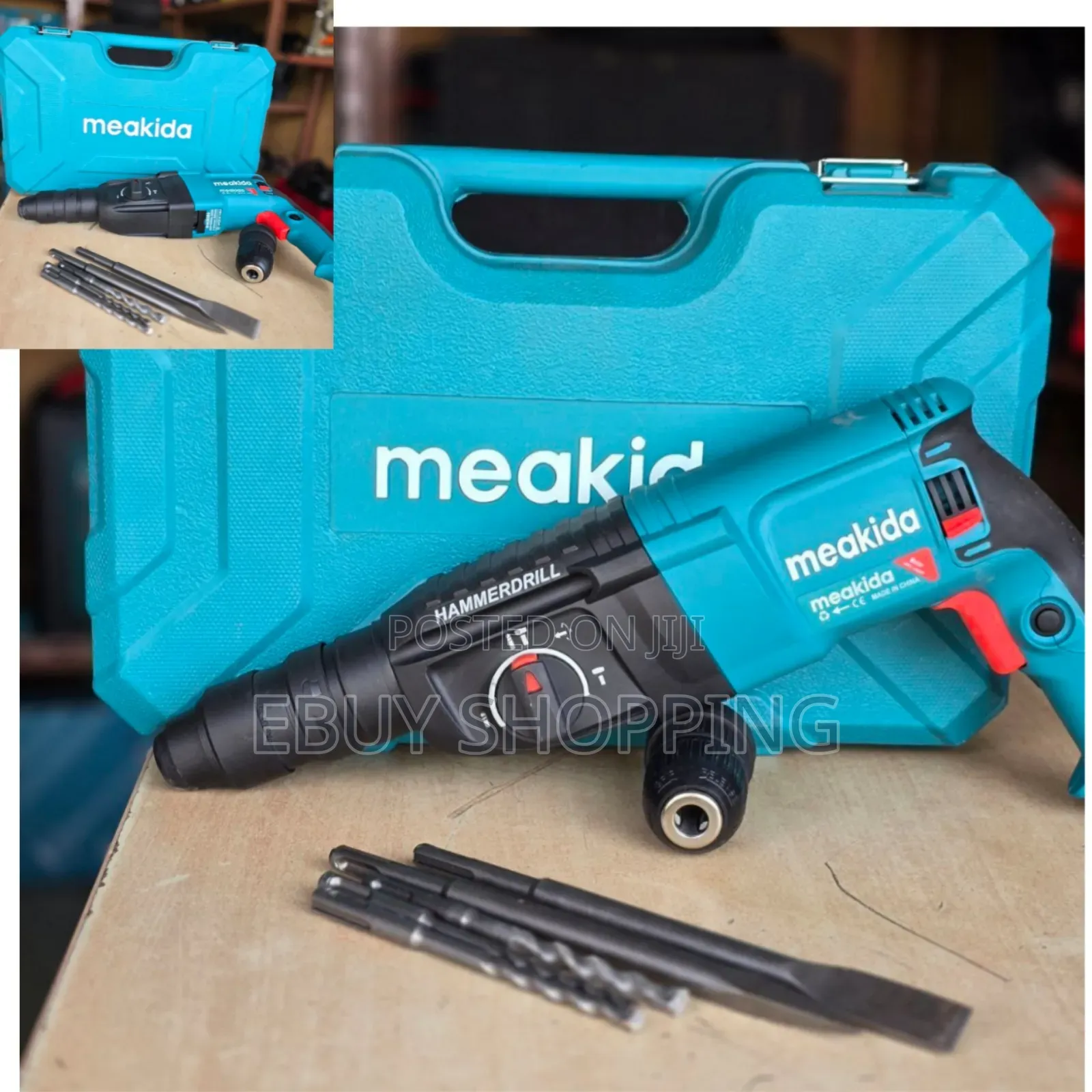 Meakida 800w Electric Demolition Hammer Drill
