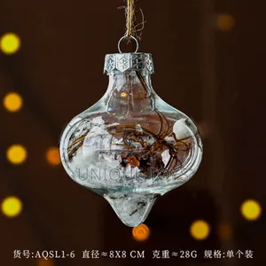  Unique Christmas Transparent Shatterproof Baubles 