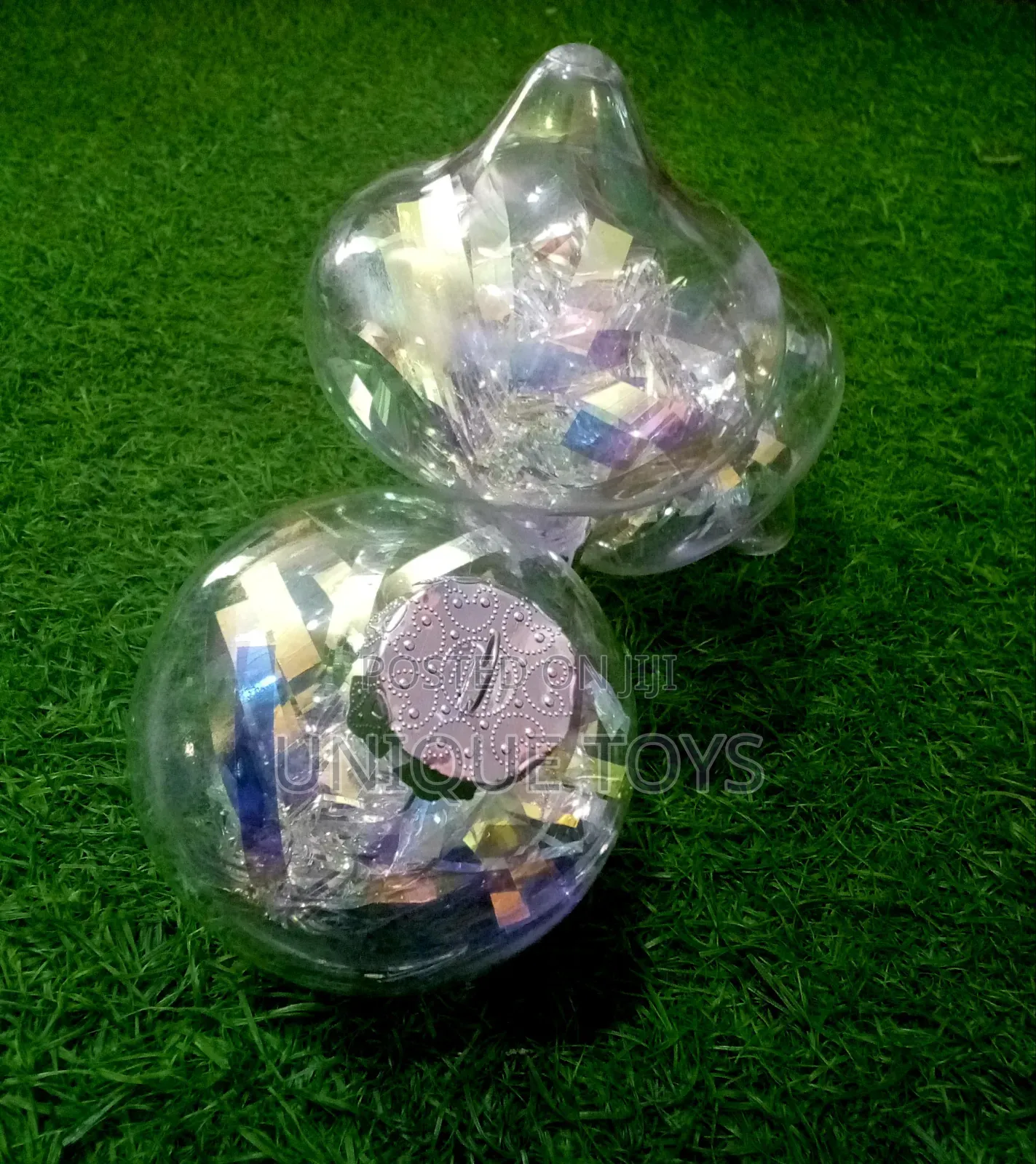  Unique Christmas Transparent Shatterproof Baubles 