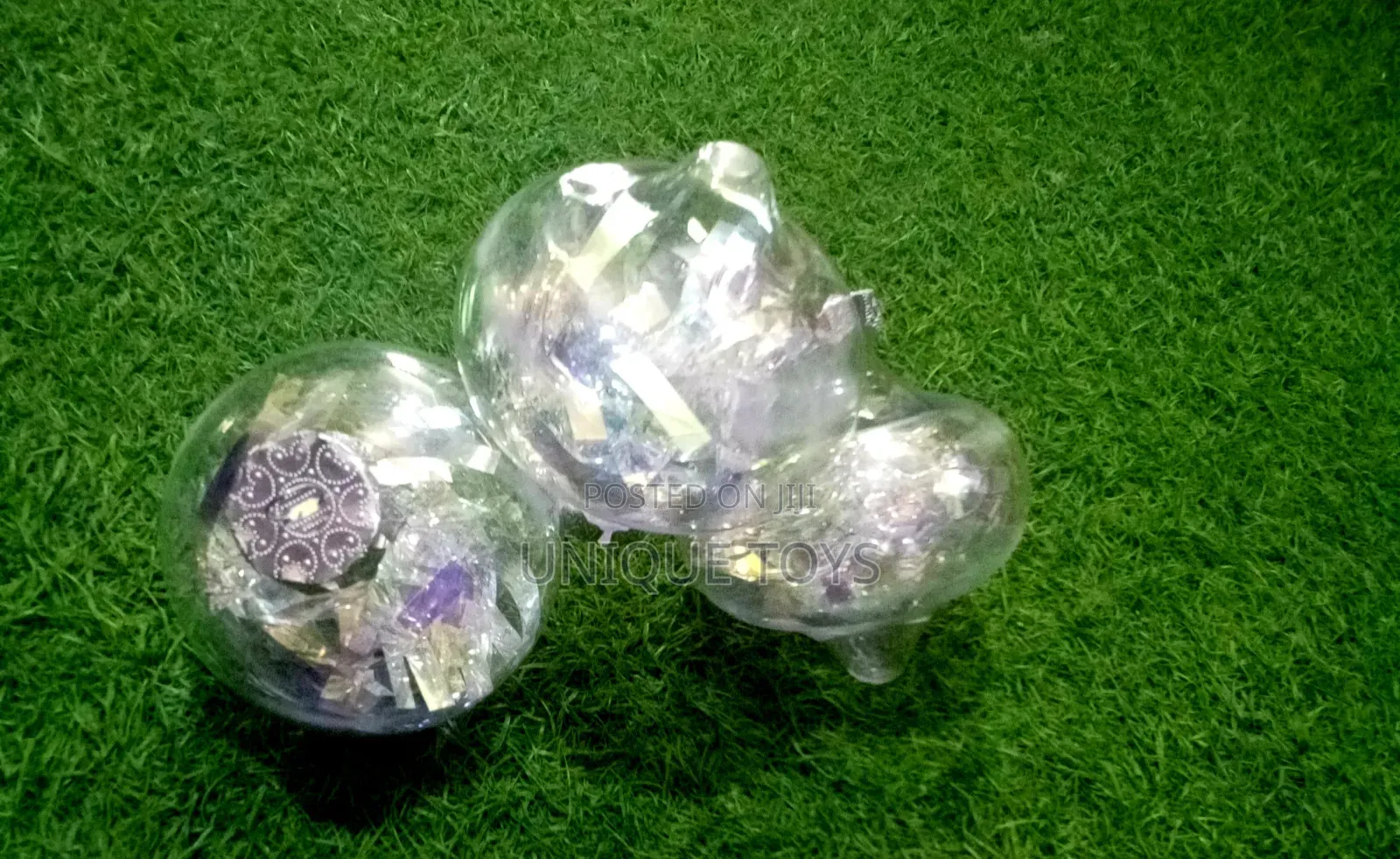  Unique Christmas Transparent Shatterproof Baubles 