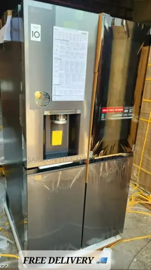 Lg 4doors Orignal Refrigerator New Brand Free Delivery
