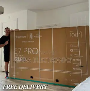 Hisence 100" E-7 Pro Qled Series Tv 10year Warranty