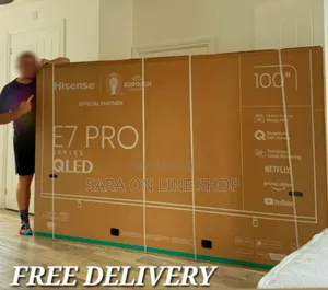 Hisence 100" E-7 Pro Qled Series Tv 10year Warranty