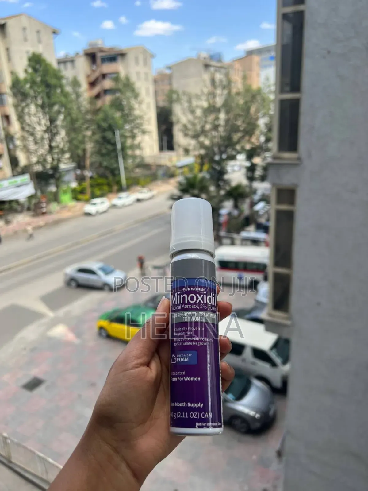 የወንዶችን ሚኖክሲዲል ስትጠቀሙ ለነበራቹ ሴቶች ለእናንተ ተብሎ የተዘጋጀዉን Minoxidil አስገብተንላችዋል