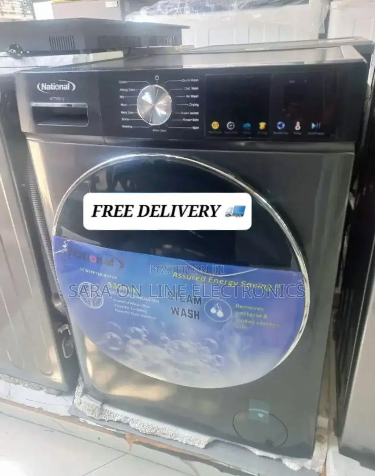 ✦National 12/8kg Auto-Matice Orignal Washing Machine ✦10year Warranty