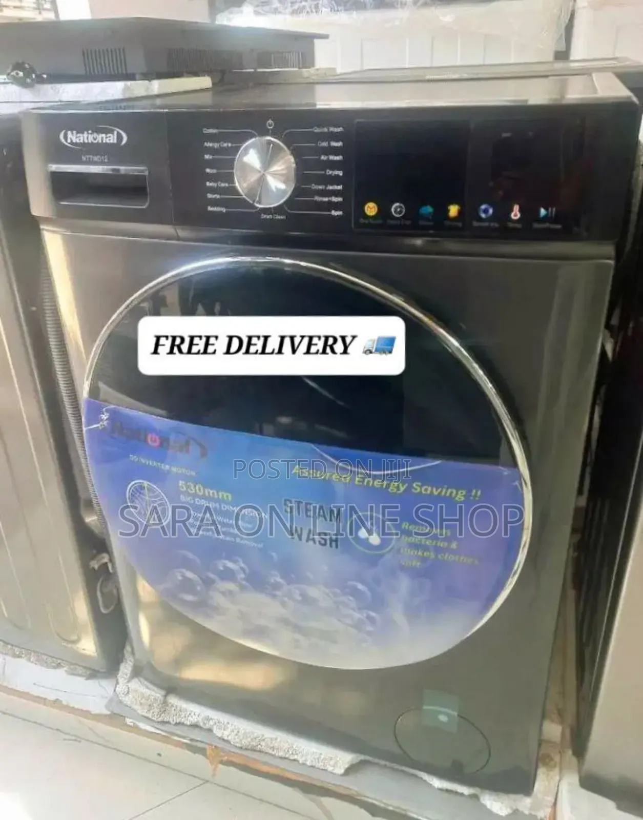 ✦National 12/8kg Auto-Matice Orignal Washing Machine ✦10year Warranty