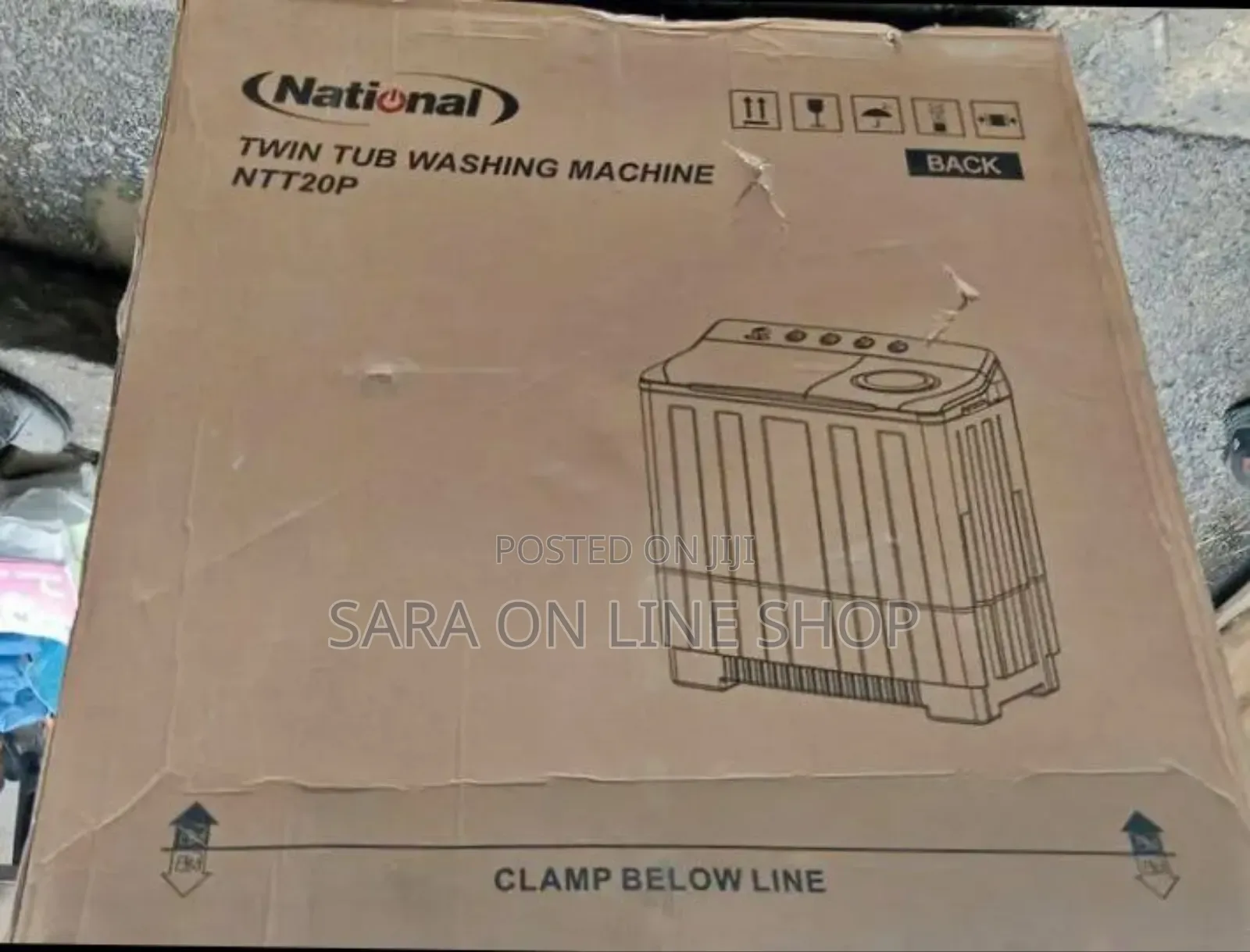 National 20kg Manuel Orignal Washing Machine 5year Warranty