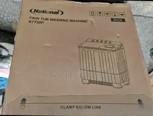 National 20kg Manuel Orignal Washing Machine 5year Warranty