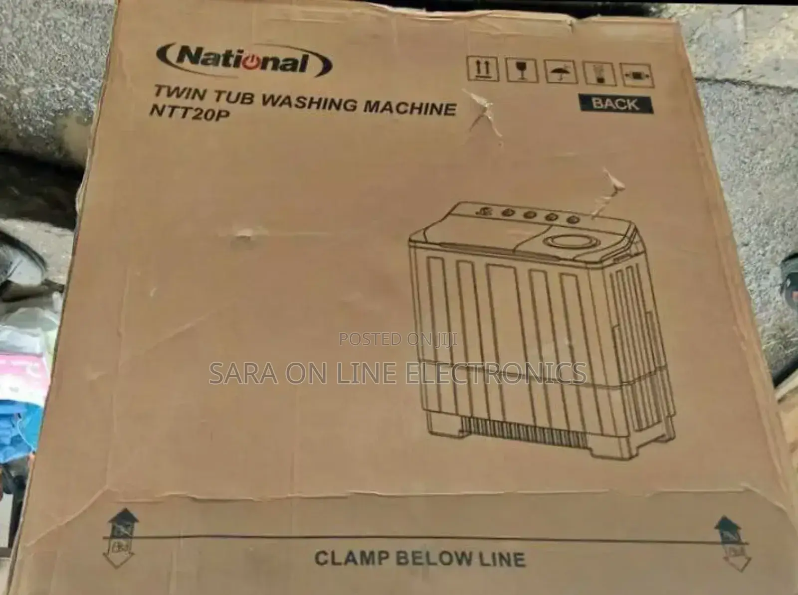 National 20kg Manuel Orignal Washing Machine 5year Warranty