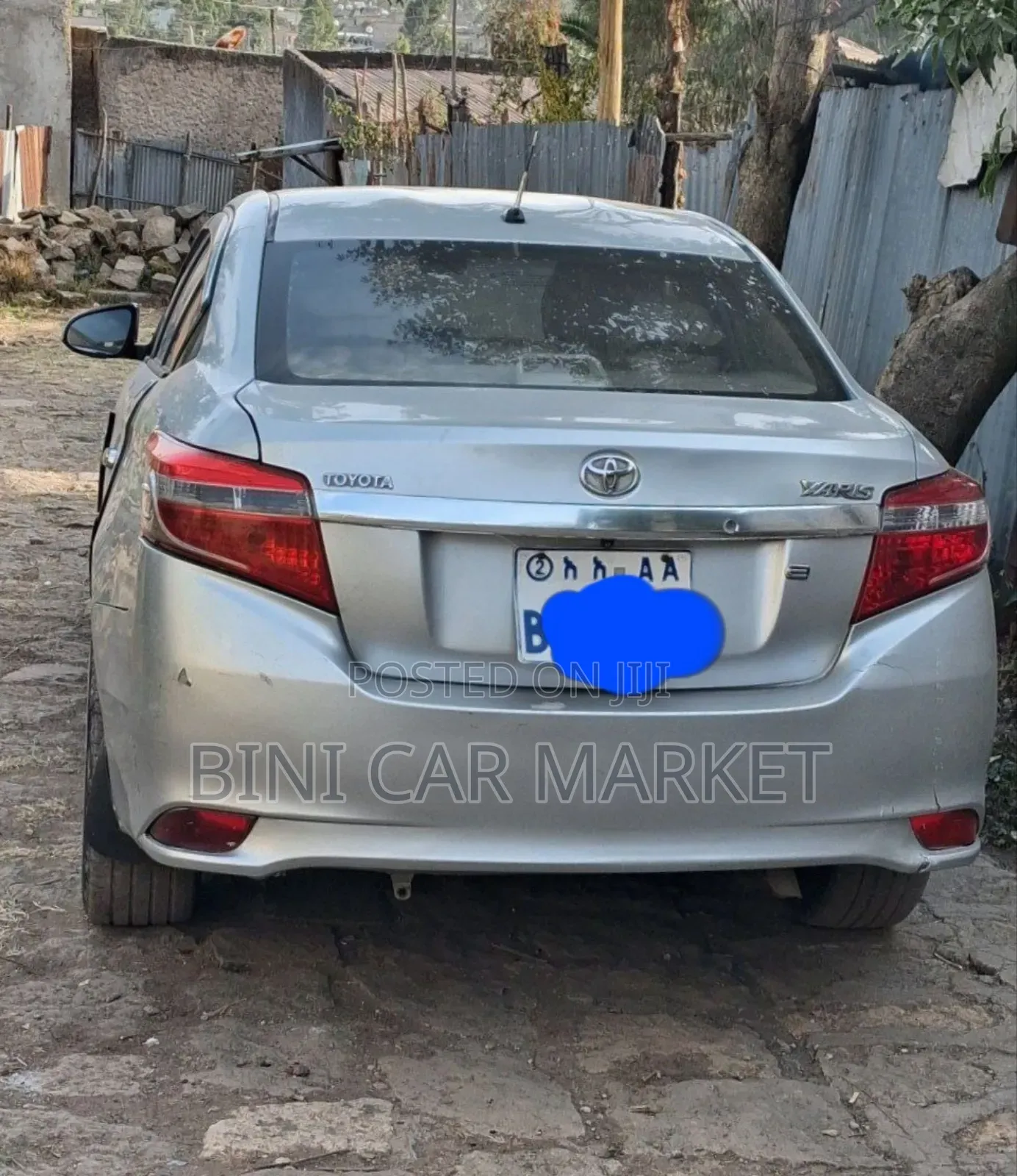 Toyota Yaris 2014 Silver