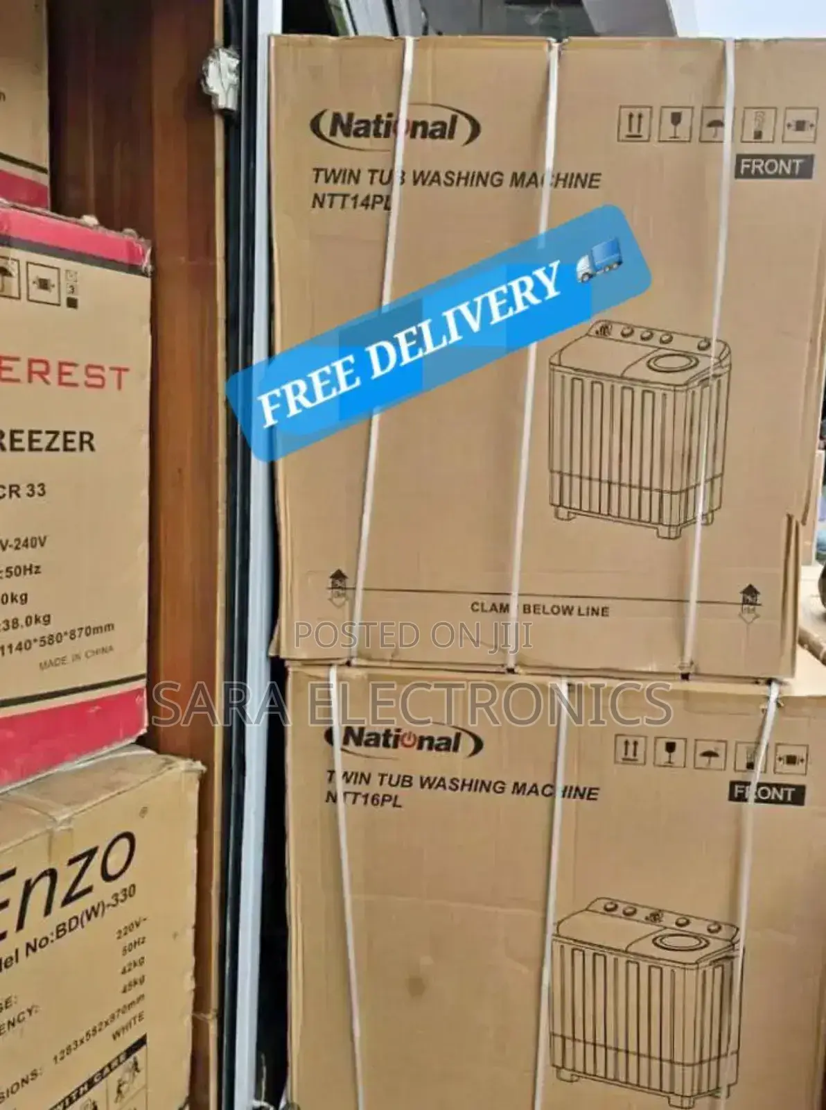,☆☆National 16kg Manuel Washing Machine ☆Now Brand ☆Free Delivery