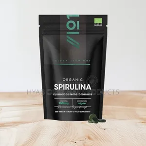 Photo - Organic Spirulina 2000mg | 300 Vegan Tablets