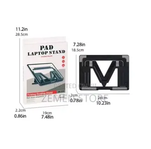 Ergonomic Adjustable Laptop/Tablet Stand - Stable Base