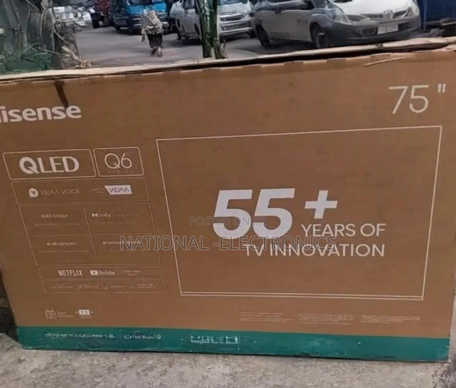 Hisense 75 Inch Tv Smart Qled Hisense Tv