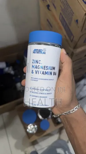 Photo - Zinc Magnesium and Vitamin B6 With Ashwaganda