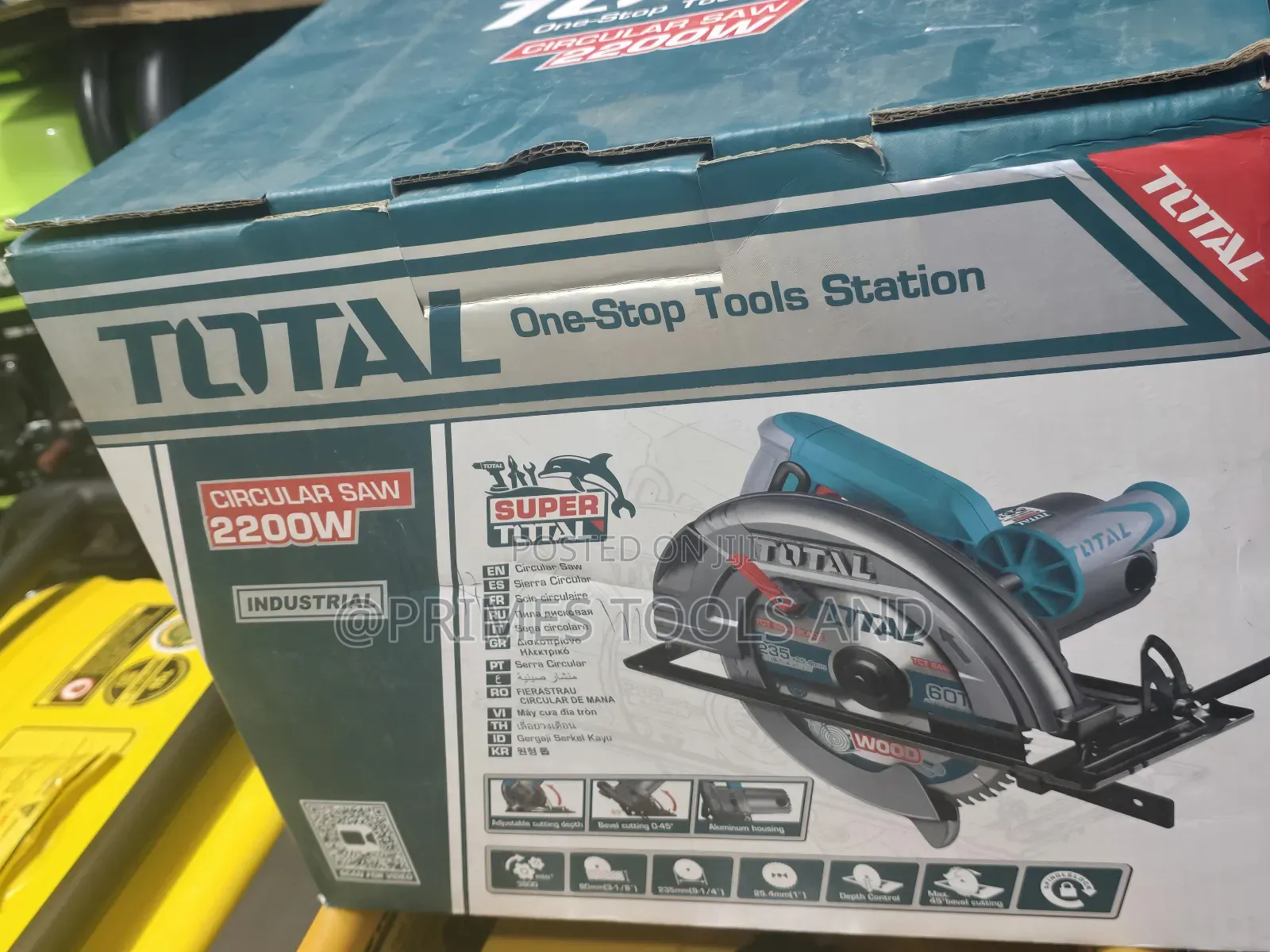 2200w Industrial Circular Saw.