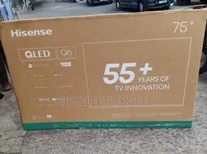 Photo - Hisense 75 Inch Tv Smart 55+Series Qled Q6 Nwe 2025Real Original