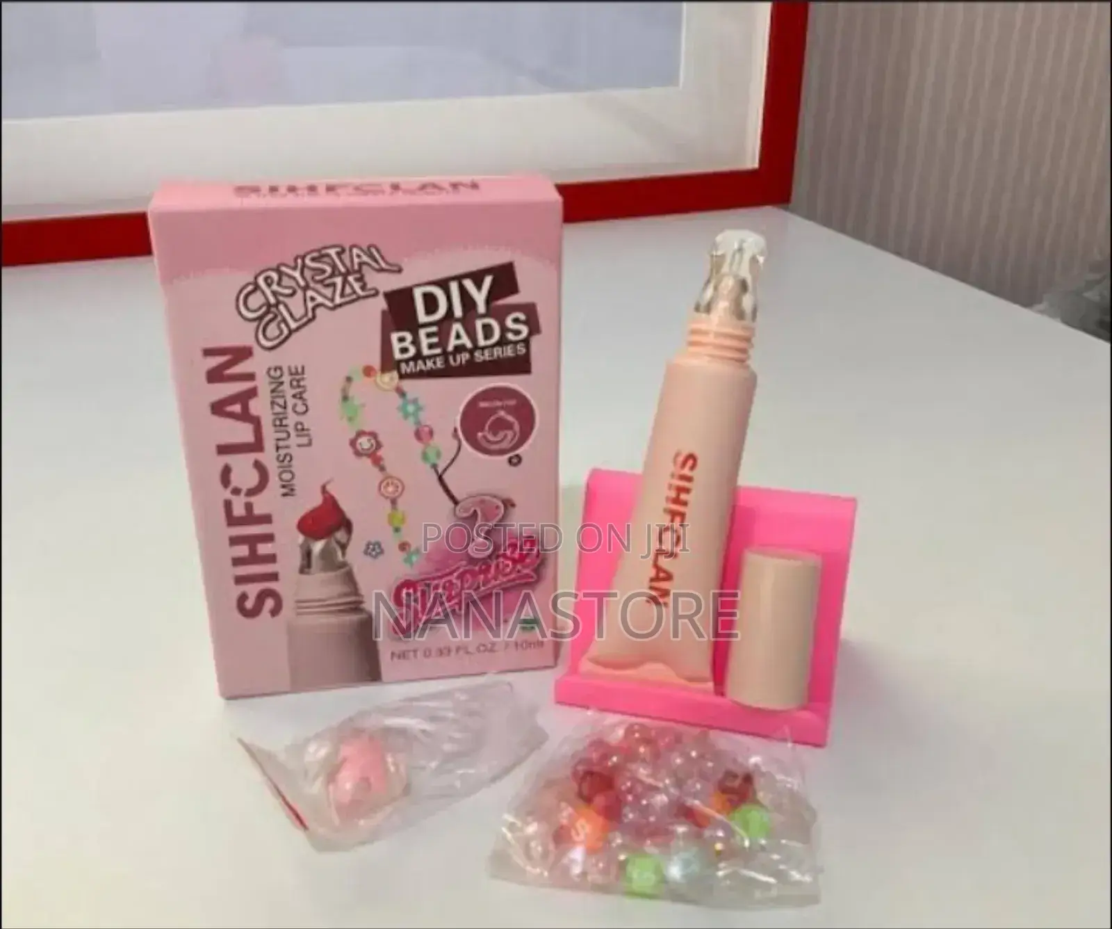 Sheglam Crystal Glaze Diy Beads Lip Gloss (Moisturizing Lip Care)