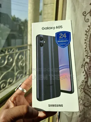 New Samsung Galaxy A05 64 GB Black