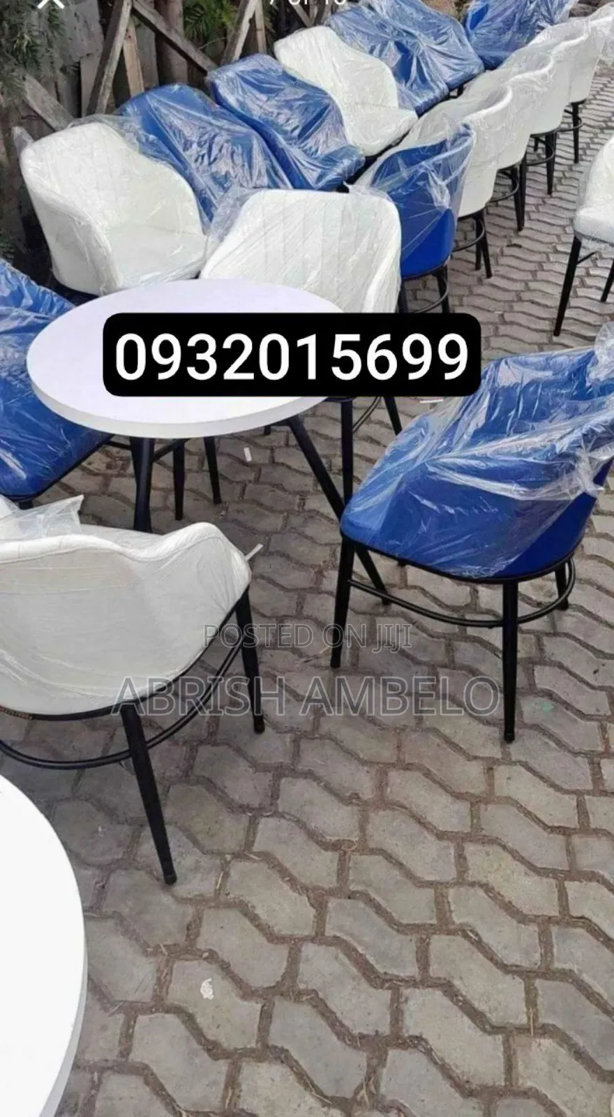 Table Chairs for Cafe Restorant