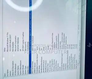 Photo - New Laptop HP Envy Ultrabook 6 16GB Intel Core I9 SSD 1T