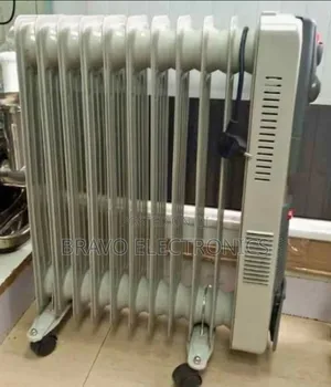 Photo - Nikura 9-Fin Room Heater With Fan – Powerful Fast Heating!