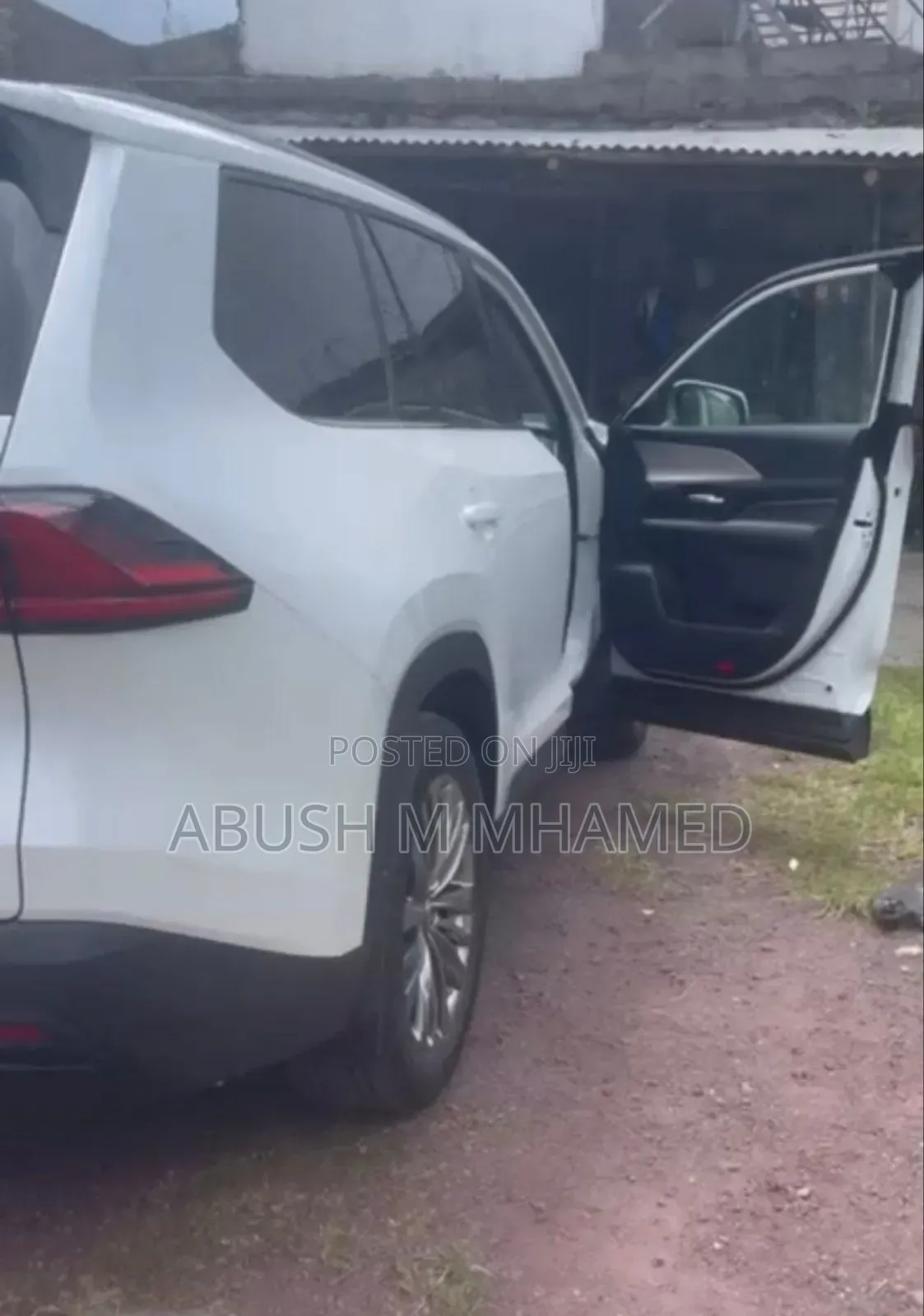 New Toyota Grand Highlander Hybrid 2025 White