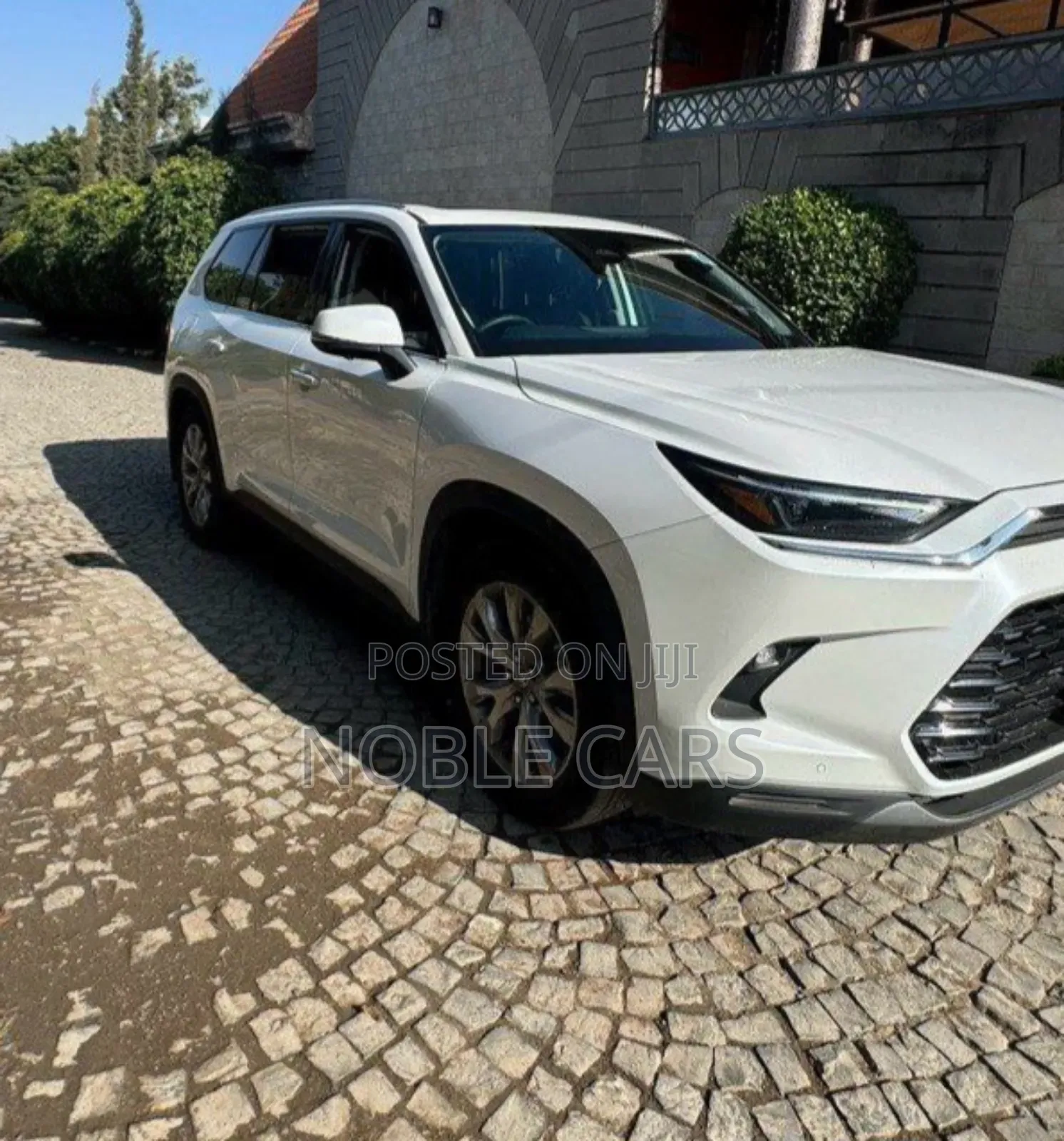 Toyota Grand Highlander Hybrid MAX Platinum AWD 2025 White