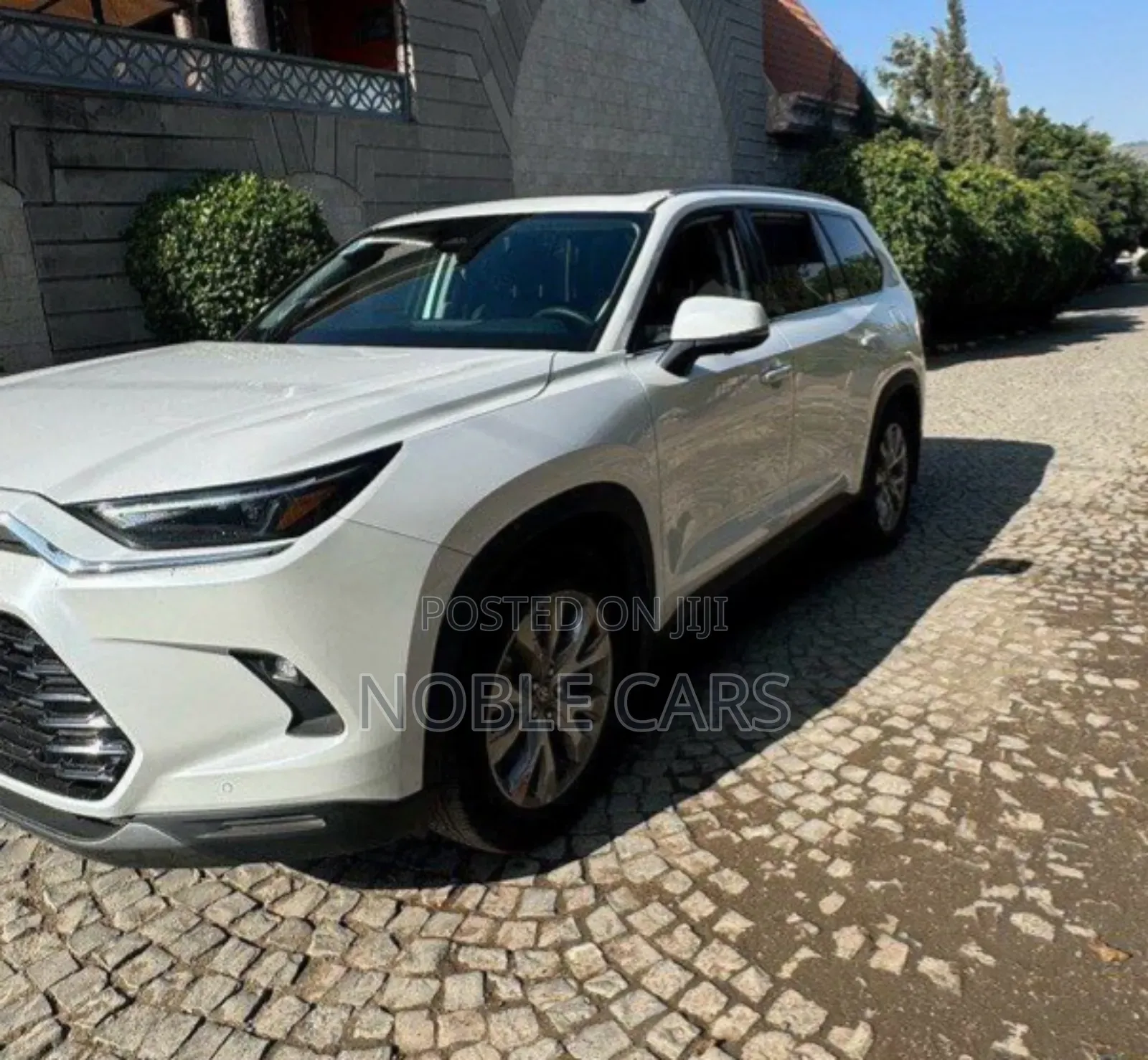 Toyota Grand Highlander Hybrid MAX Platinum AWD 2025 White