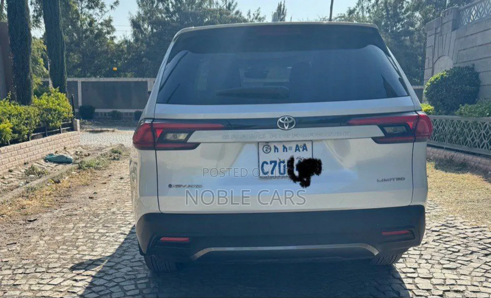 Toyota Grand Highlander Hybrid MAX Platinum AWD 2025 White