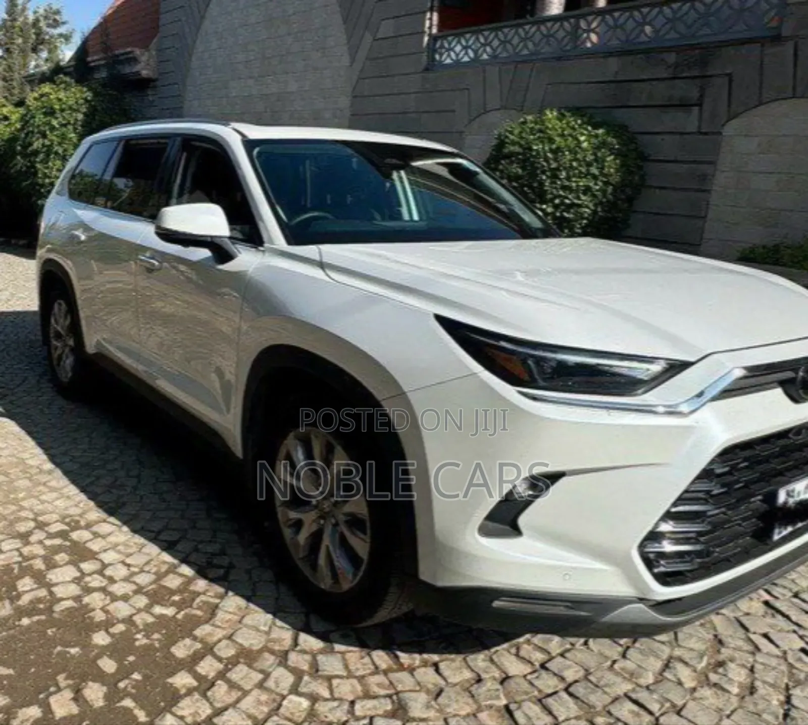 Toyota Grand Highlander Hybrid MAX Platinum AWD 2025 White