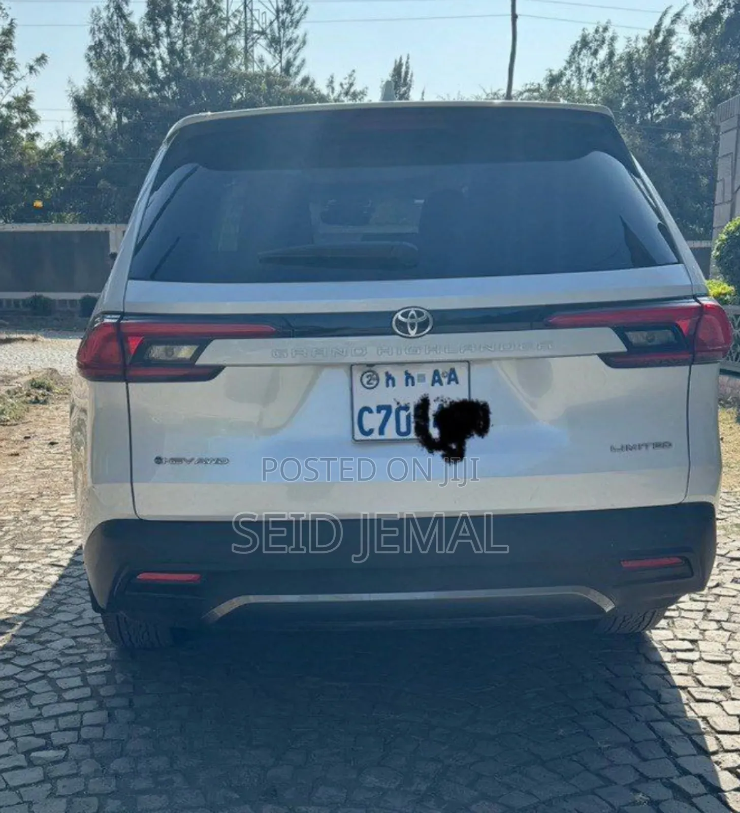 Toyota Grand Highlander Hybrid 2025 White