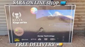 Rolex 55" Led Smart Tv New 2025 Model Free Delivery