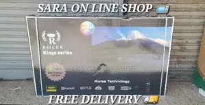 Rolex 55" Led Smart Tv New 2025 Model Free Delivery